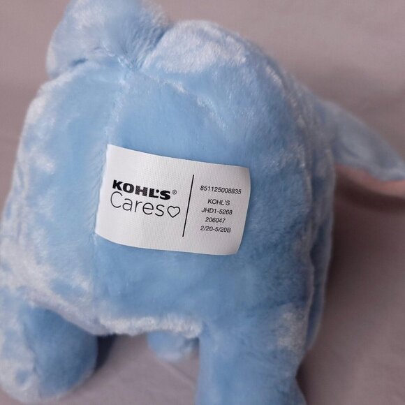 Dr. Seuss Horton Hears a Who Kohls Cares Plush Blue Elephant 13 in Retired - Picture 5 of 5